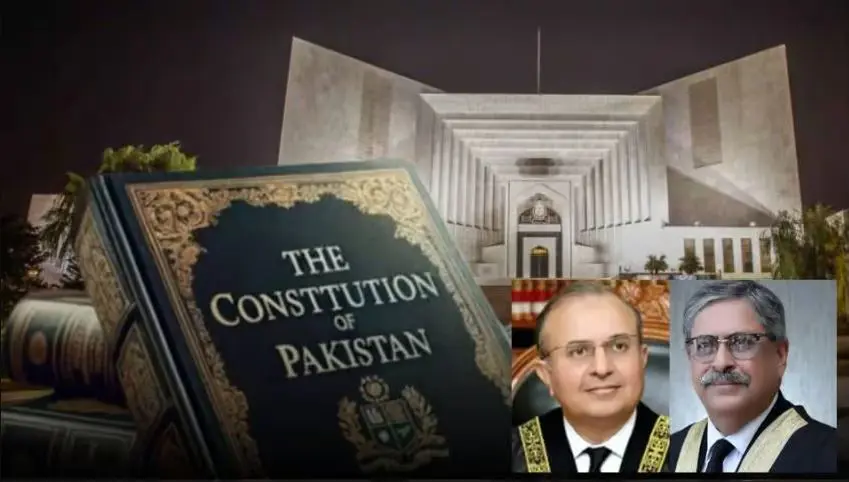 جسٽس منصور علي شاهه ۽ جسٽس اطهر من الله استعيفيٰ ڏئي ڇڏي